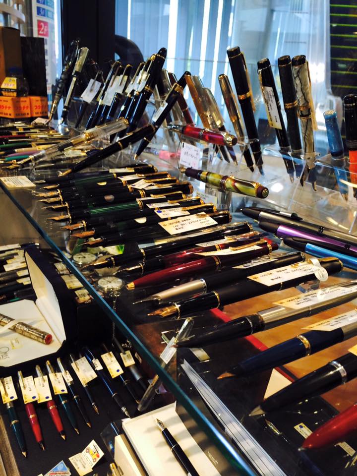 ヴィンテージ万年筆コーナー