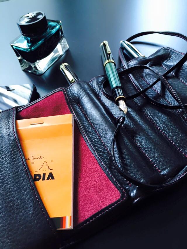 愛用7本差しオリジナルペンケース