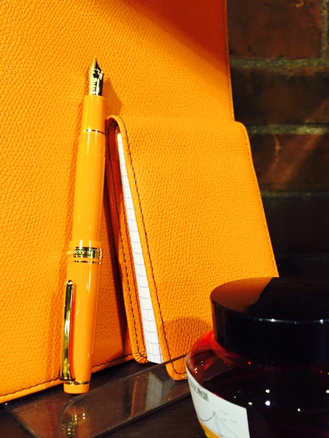 垂水アプリコット万年筆 準備中