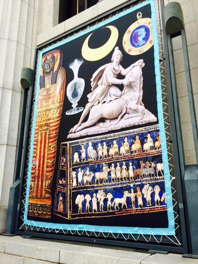 大英博物館展 準備中