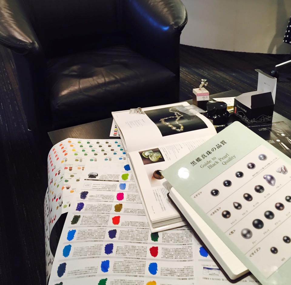 Kobe INK 物語 新色開発中