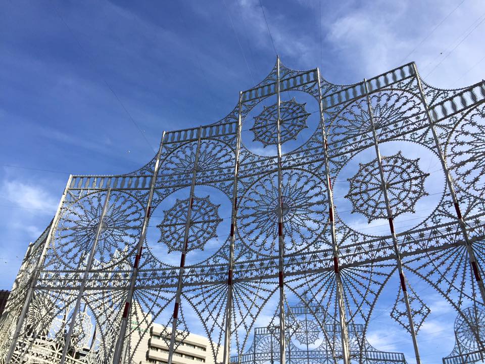 2015年 神戸ルミナリエ 準備中