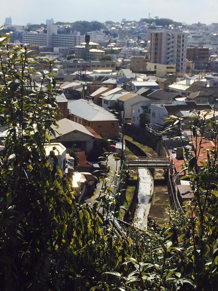 神戸の街を散策中