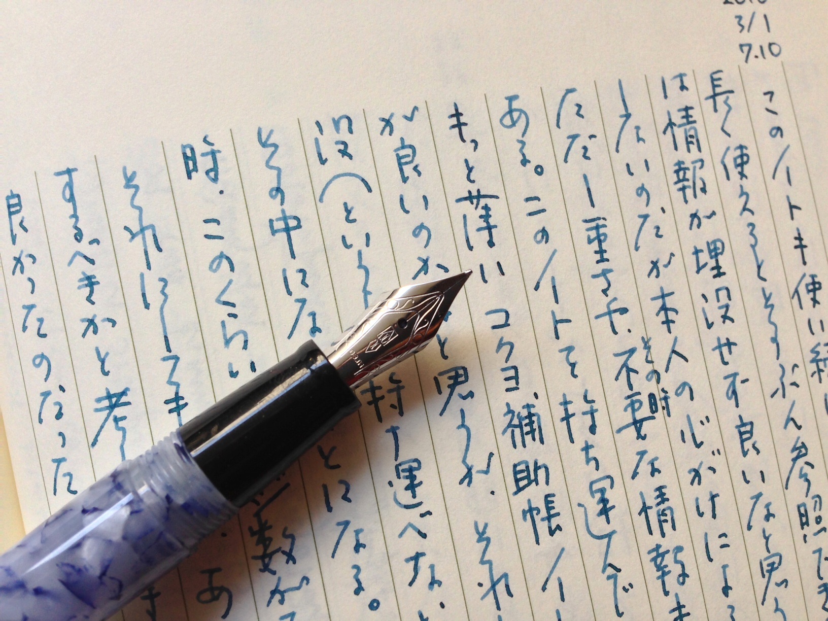 デルタ ビンテージ 万年筆