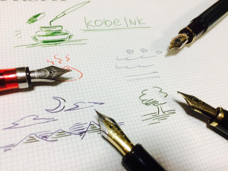 Kobe INK物語 お試し描きコーナー