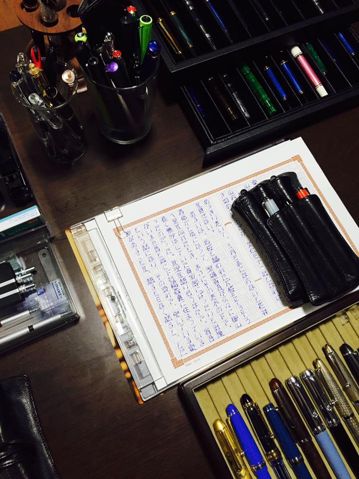 先日の訪問先にて