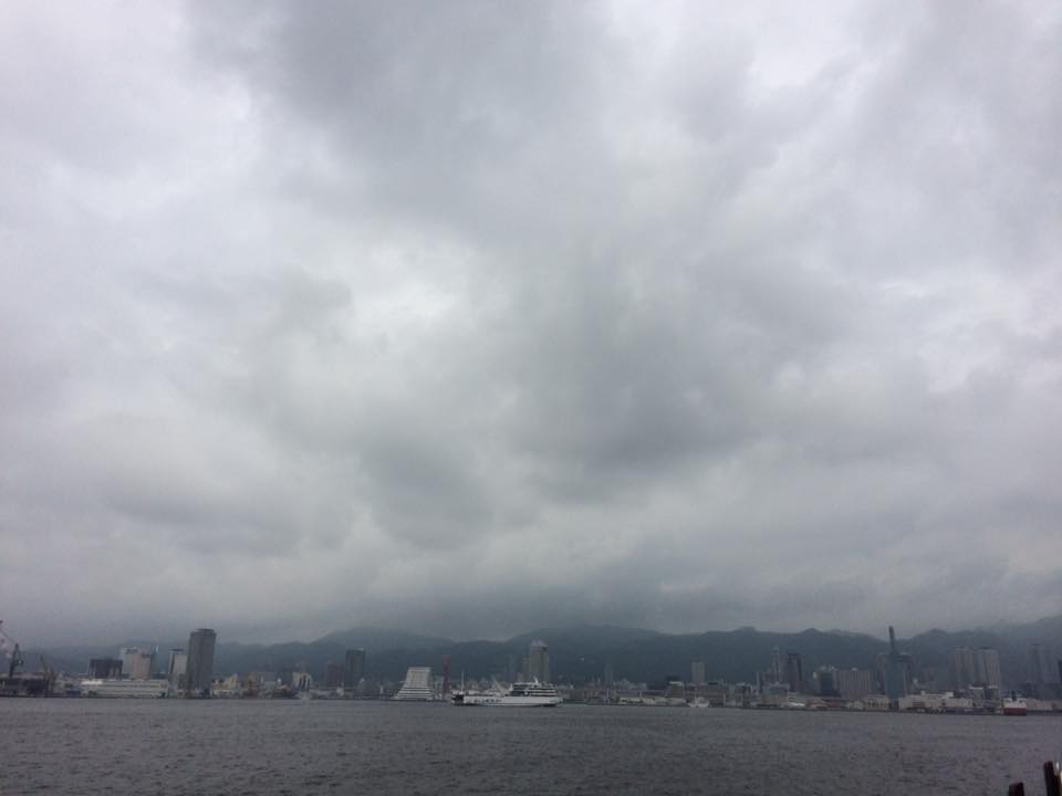 神戸ポートアイランドにて