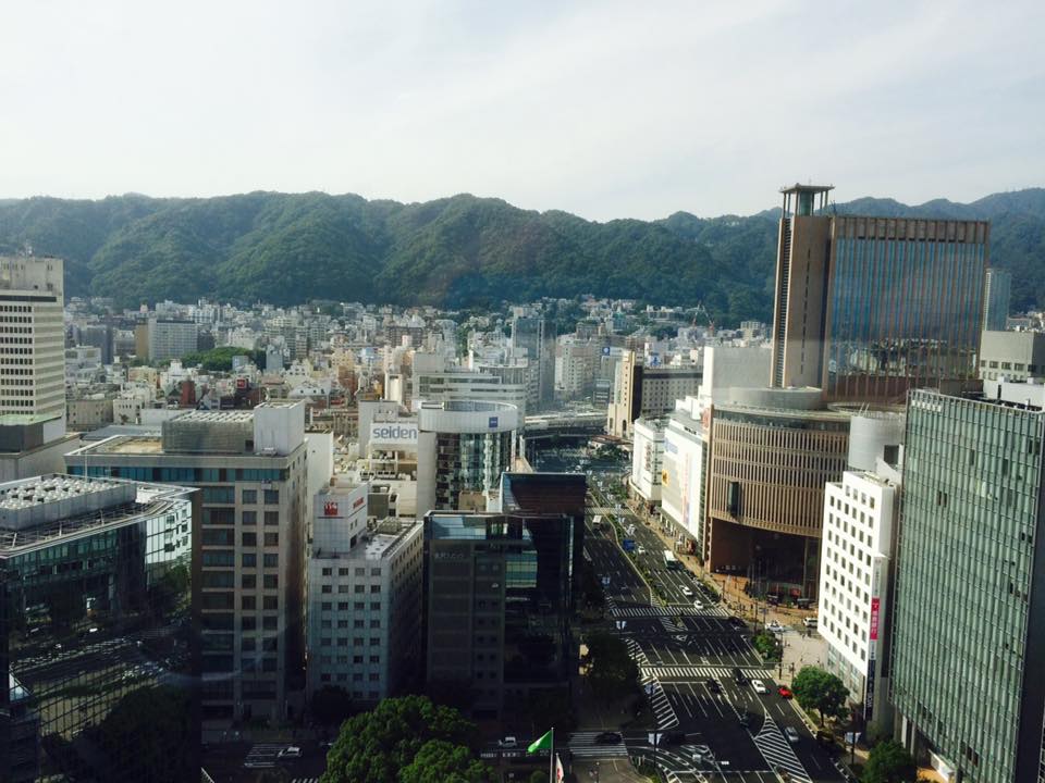 神戸市役所にて