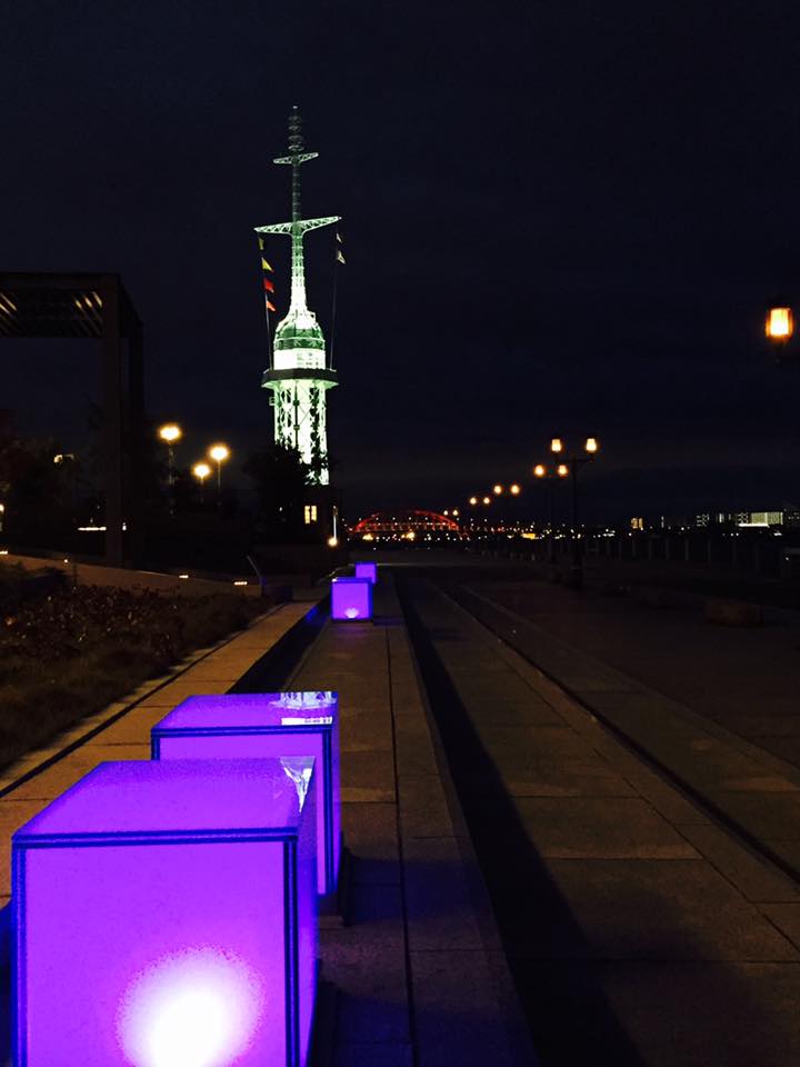 神戸煉瓦倉庫の夜スナップ