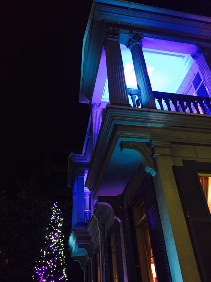 旧神戸居留地十五番館のライトアップ