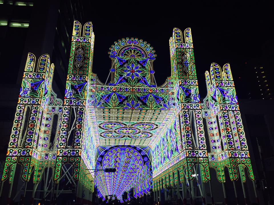 22回目の神戸ルミナリエ開催中