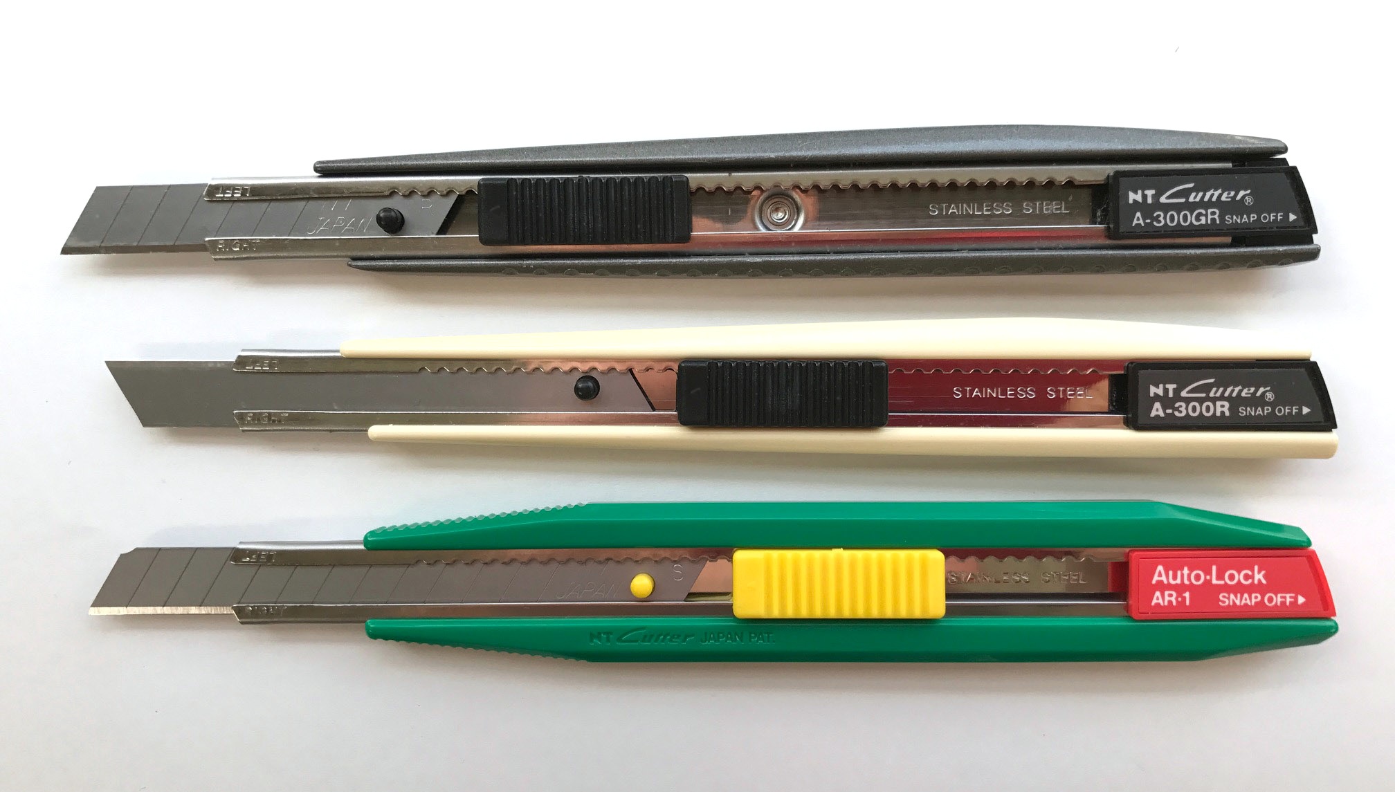 小日向京のひねもす文房具｜第九十回「エヌティー NTカッター A型」