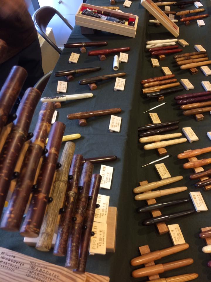 平井木工 手づくり筆記具 販売会