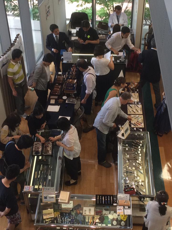 万年筆フェス スタート