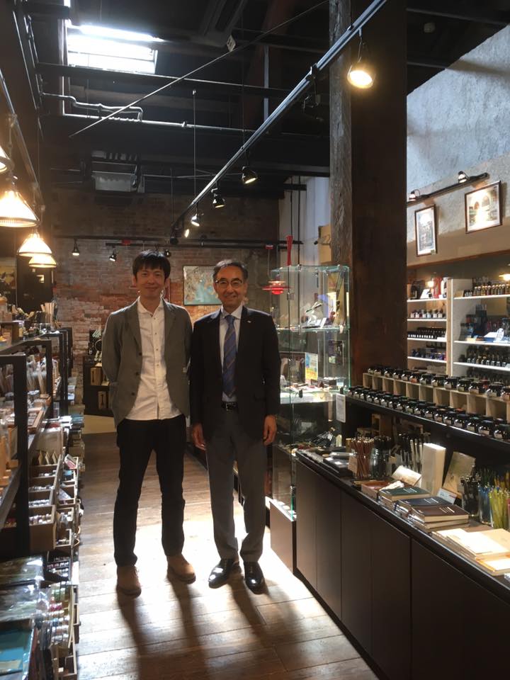 台湾からKobe INK物語の取材