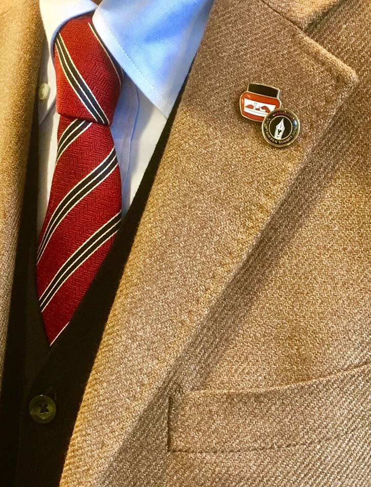 2017 梅田茶屋町店 万年筆サミット記念ピンバッジ完成