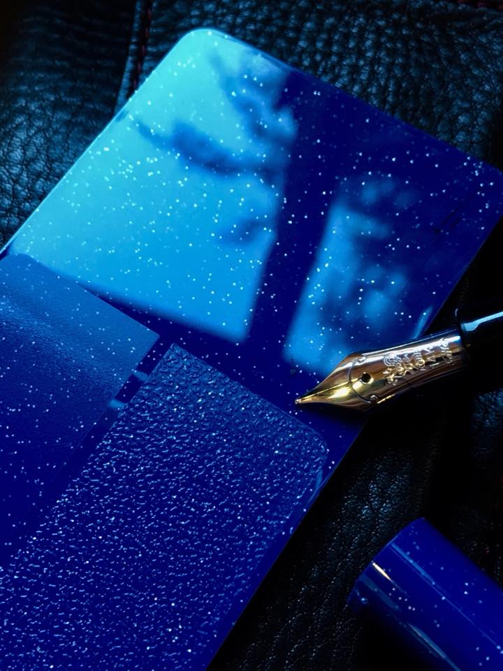 COSMO BLUE 万年筆 企画中