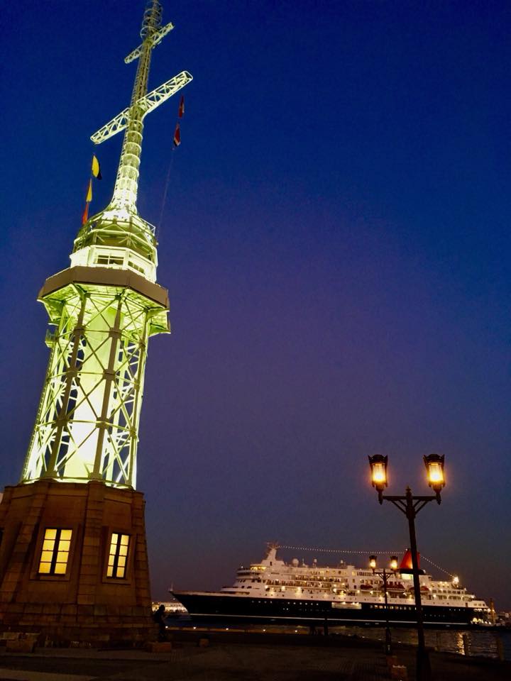 神戸煉瓦倉庫界隈の夕暮れ