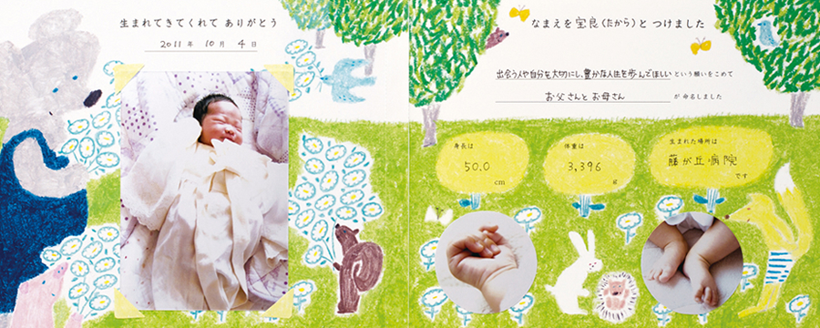 Mark's/マークス わが子へ贈るフォトブック Message photo book