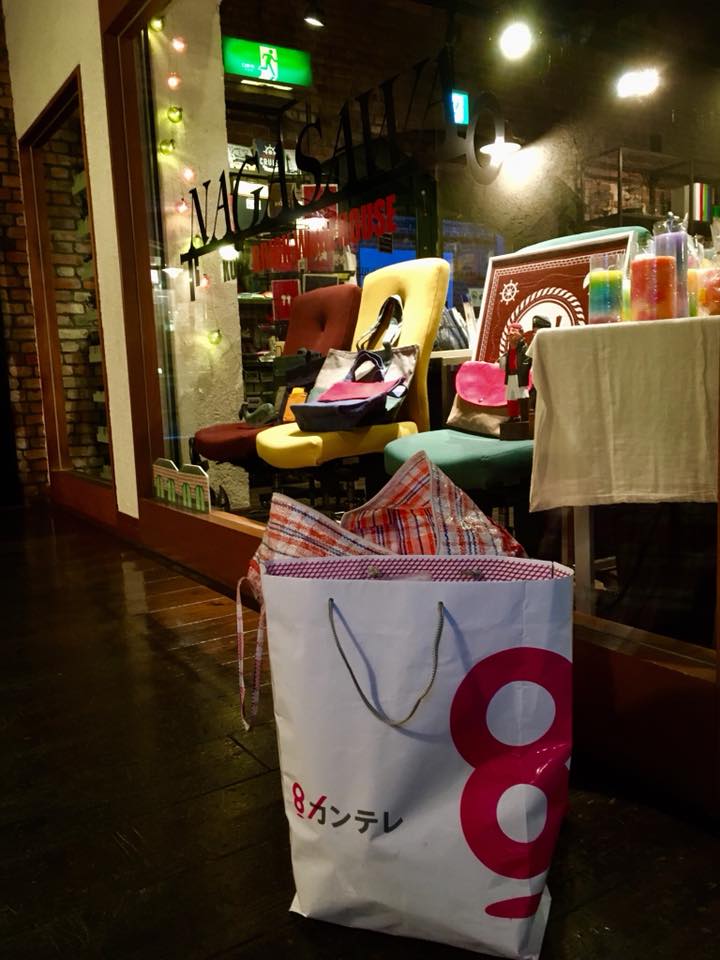 神戸煉瓦倉庫店にてTV取材