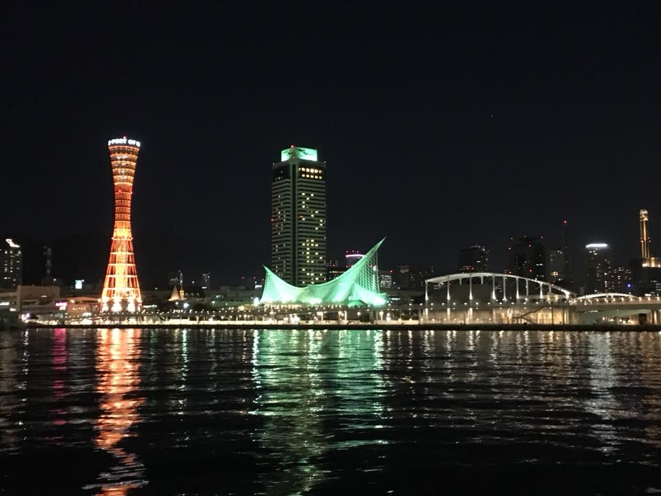 そして、ハーバーランドの夜景