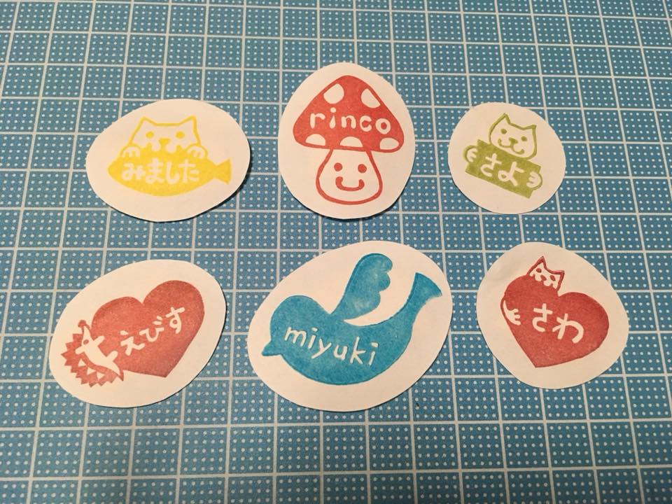 【文具の市 ワークショップ 1】はじめての消しゴムはんこ教室