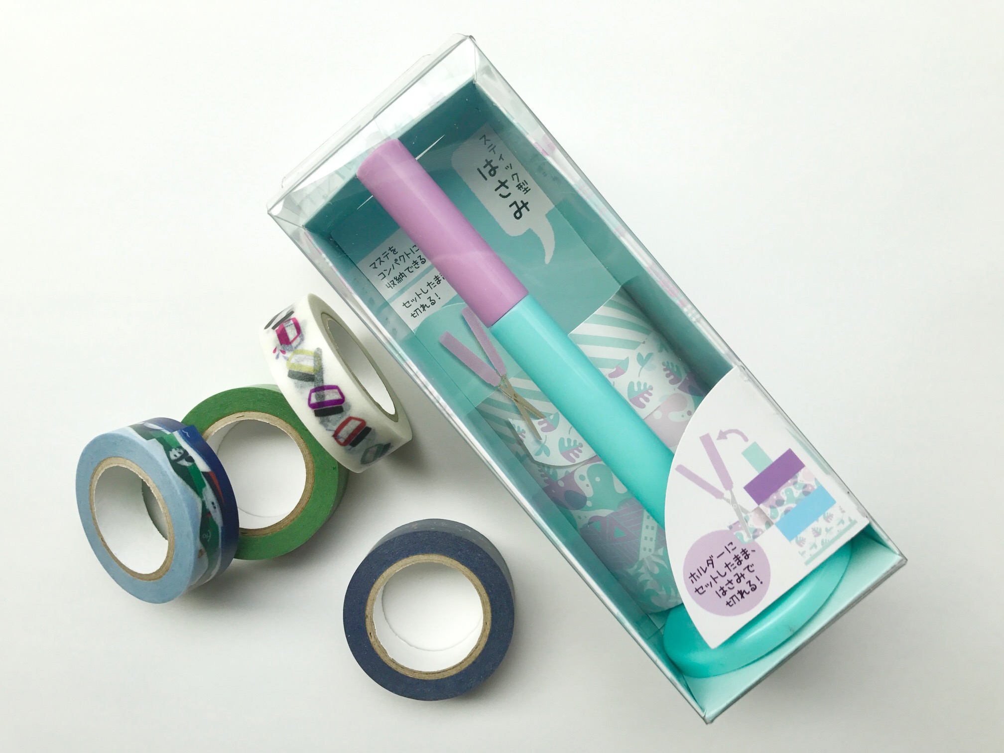 小日向京のひねもす文房具｜第百四十三回「サンスター文具 はさみつきマステタワー KIRUNO（キルノ）」