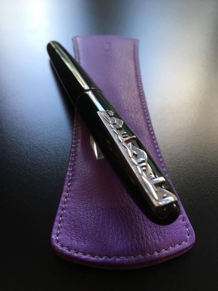 136周年記念万年筆 &限定紫陽花色ペンケース