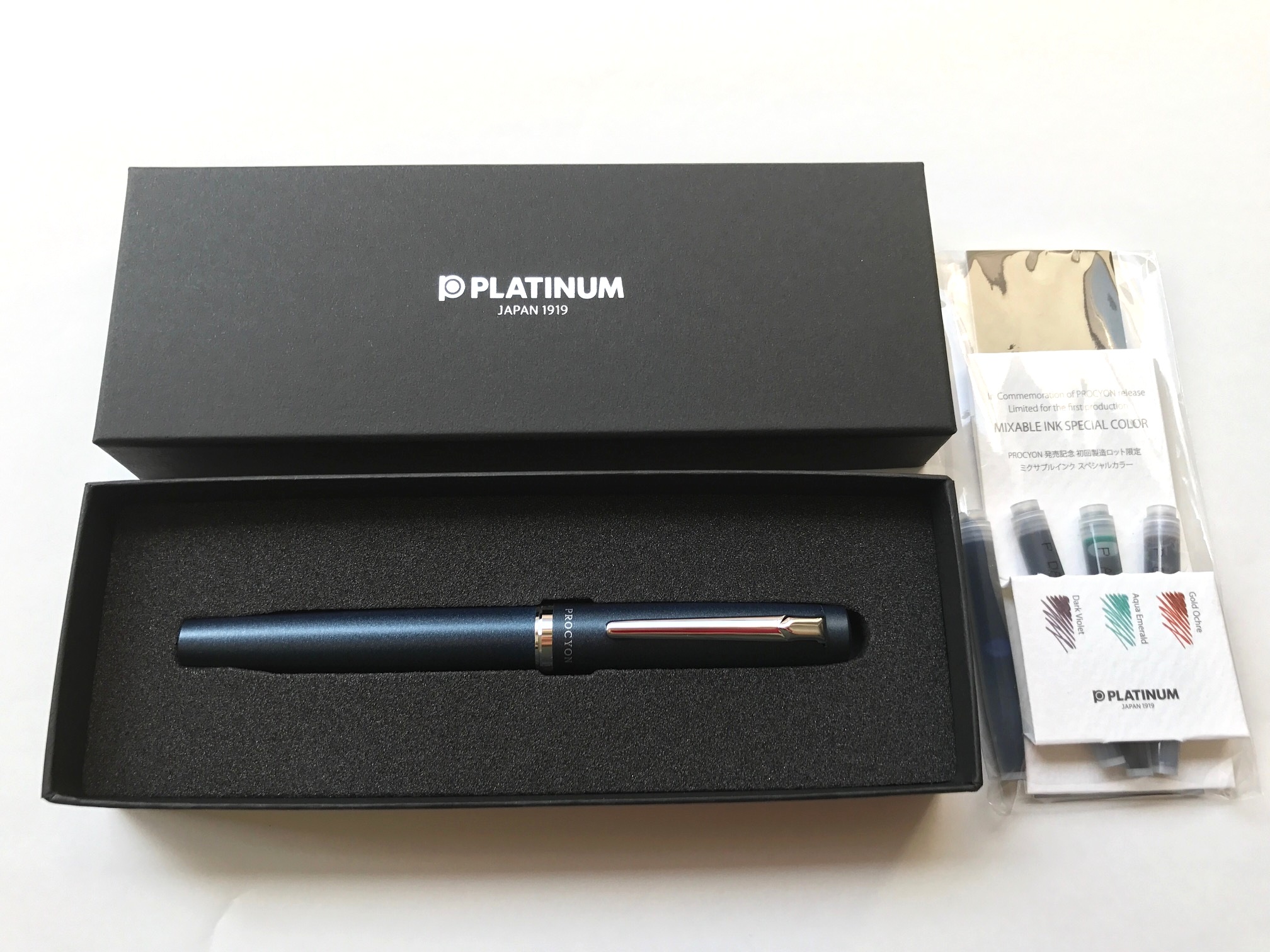 小日向京のひねもす文房具｜第百五十三回「プラチナ万年筆 PROCYON（プロシオン）」