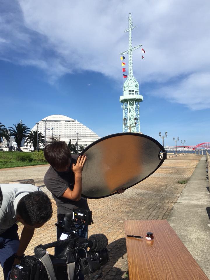 SUN TV しごとびと 取材風景