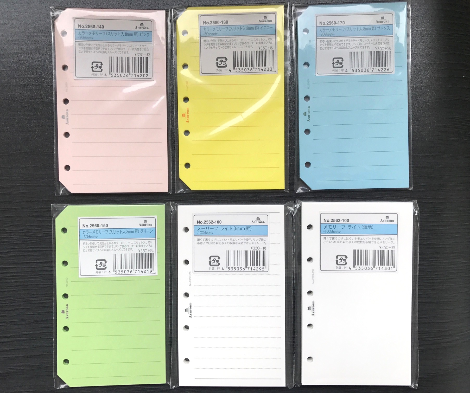 小日向京のひねもす文房具｜第百五十九回「アシュフォード マイクロ5 新リフィル各種」