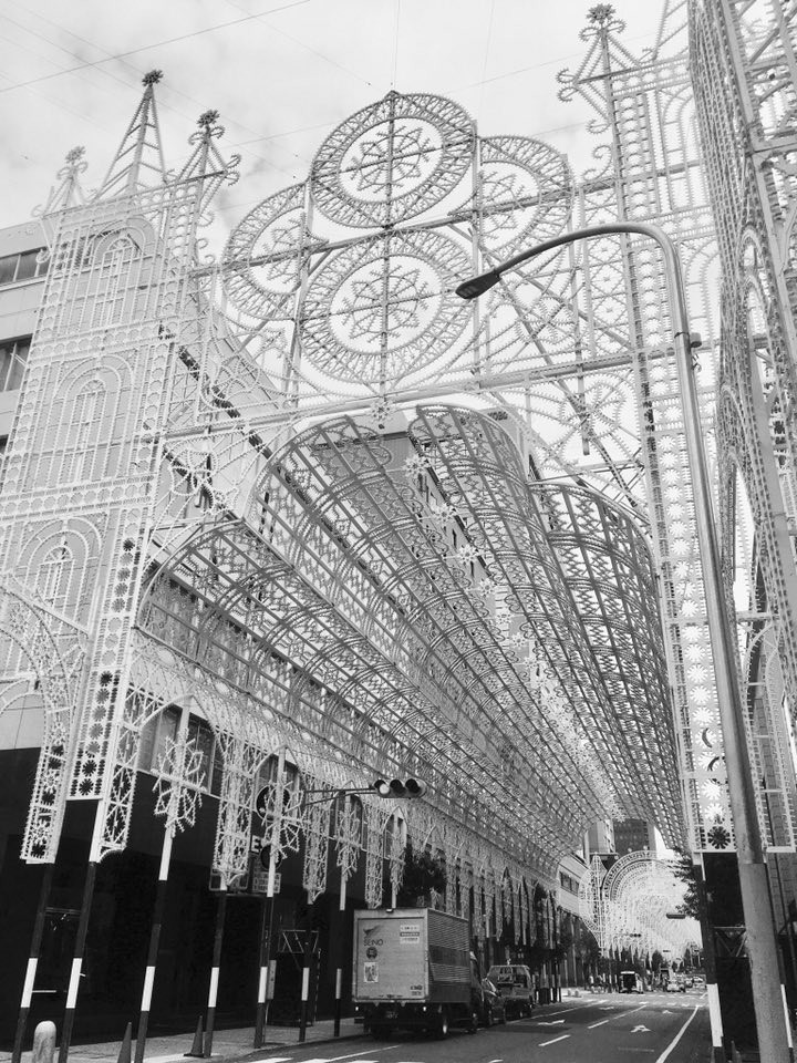 2018 神戸ルミナリエ準備中