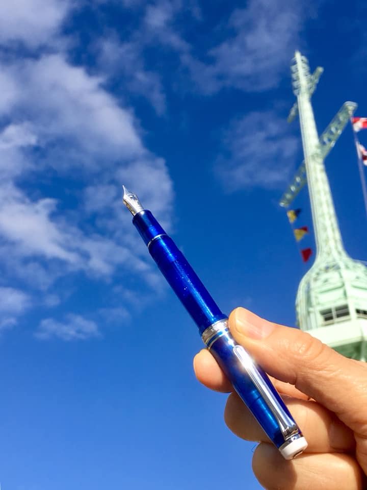 神戸煉瓦倉庫店 6周年記念 ハーバースカイ万年筆