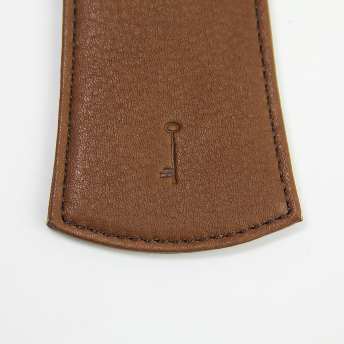 【限定】NAGASAWA PenStyle　1本差しL キップレザー ペンケース　栗茶