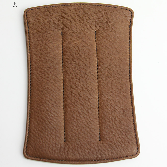 NAGASAWA PenStyle　3本差しS キップレザー ペンケース　栗茶