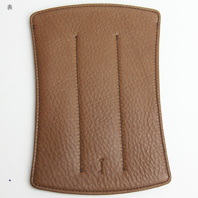 【限定】NAGASAWA PenStyle　3本差しL キップレザー ペンケース　栗茶