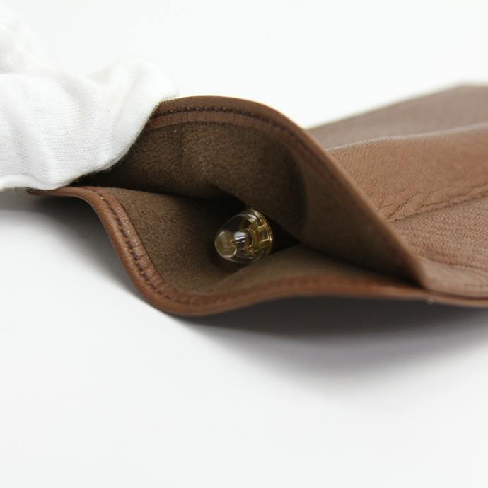 【限定】NAGASAWA PenStyle　3本差しL キップレザー ペンケース　栗茶