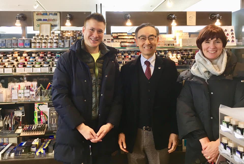 ロンドンからKobe INKファン