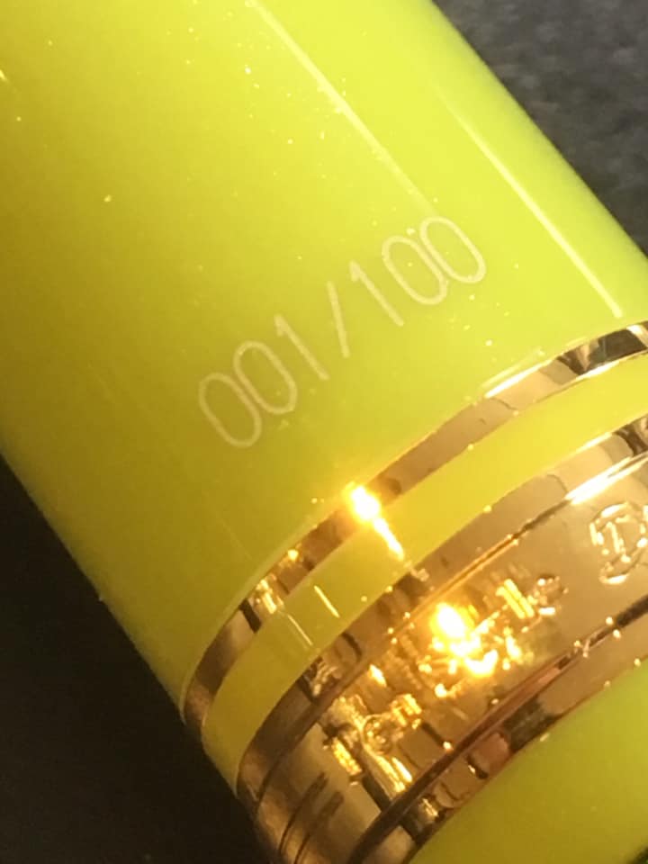 梅田茶屋町店限定 菜の花 万年筆