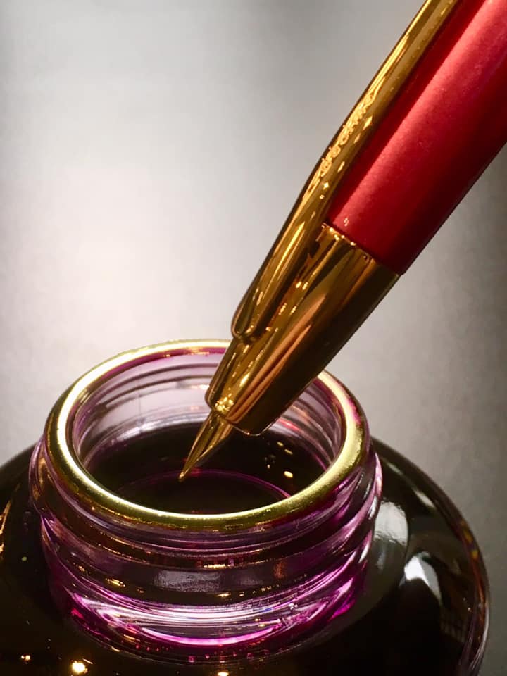 須磨離宮ローズ万年筆 準備中