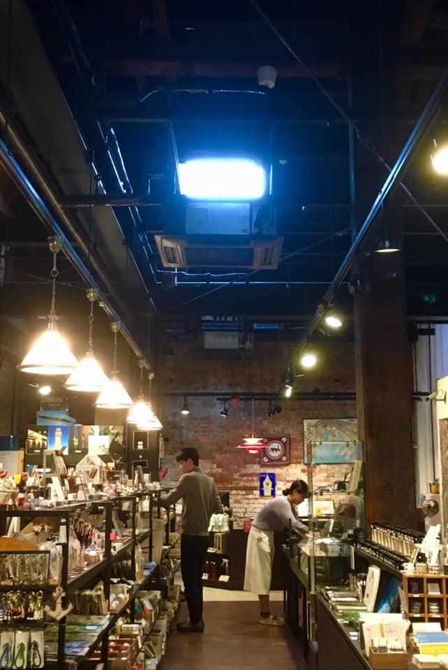 煉瓦倉庫にてインクチェック