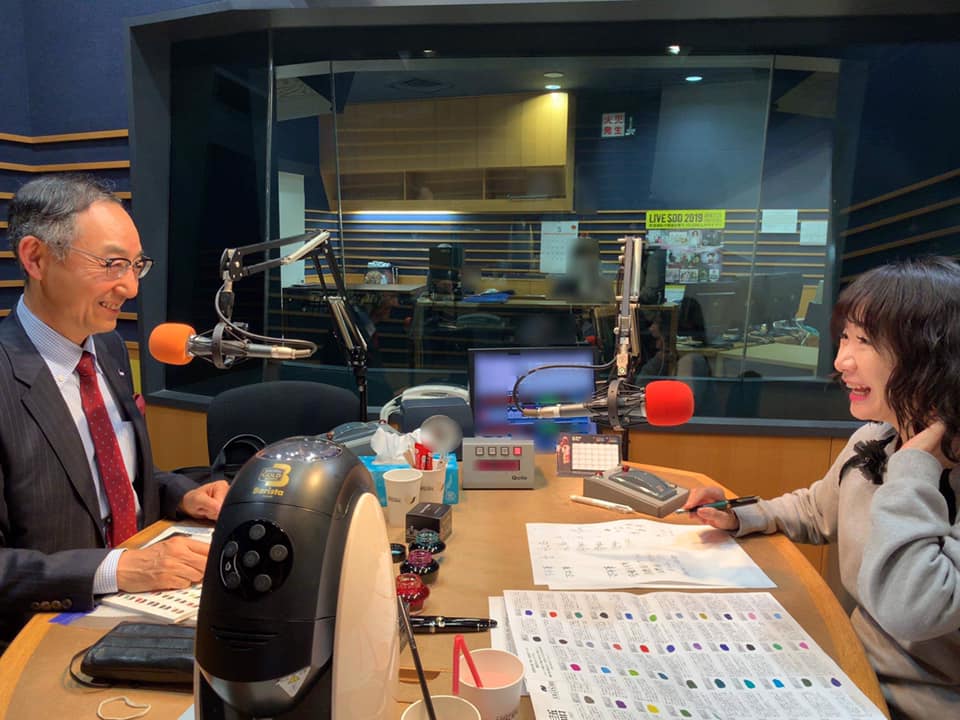 FM OH! 851スタジオにて