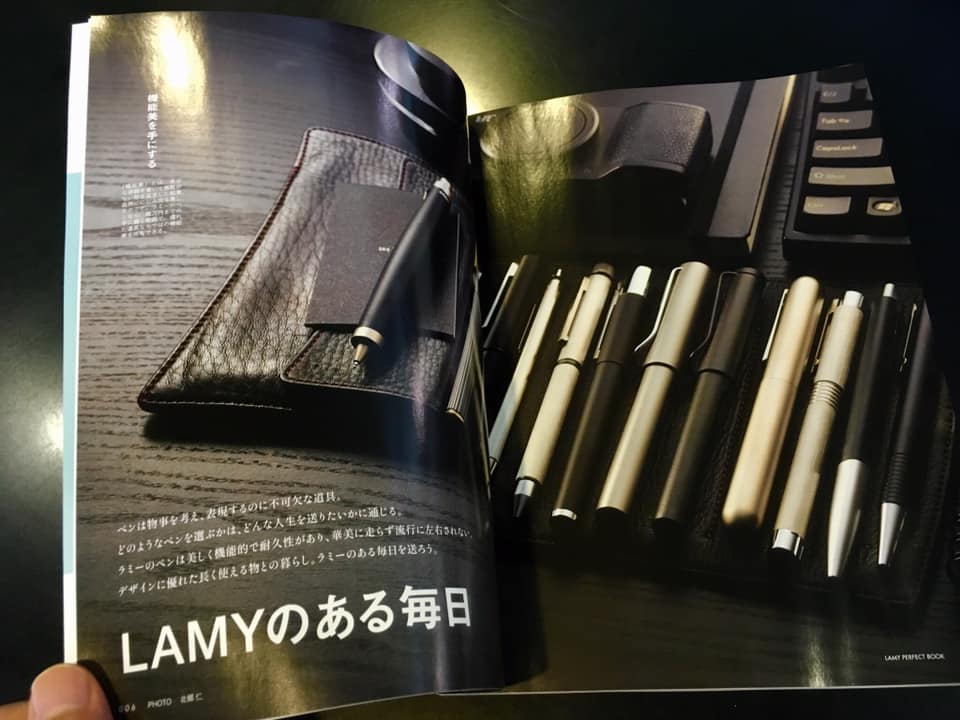 LAMYのある毎日と7本差しペンケース