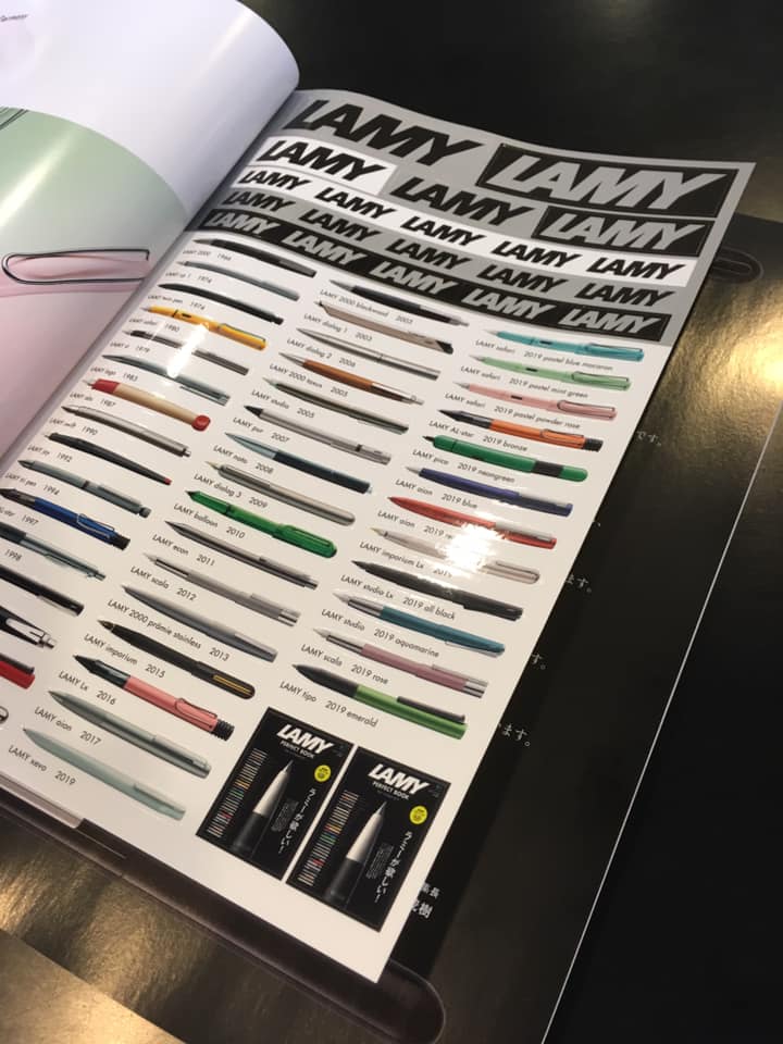 LAMYのある毎日と7本差しペンケース