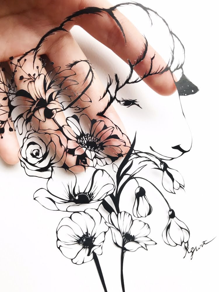 【本店】関西で活躍中の若手切り絵作家さんによるワークショップを開催！