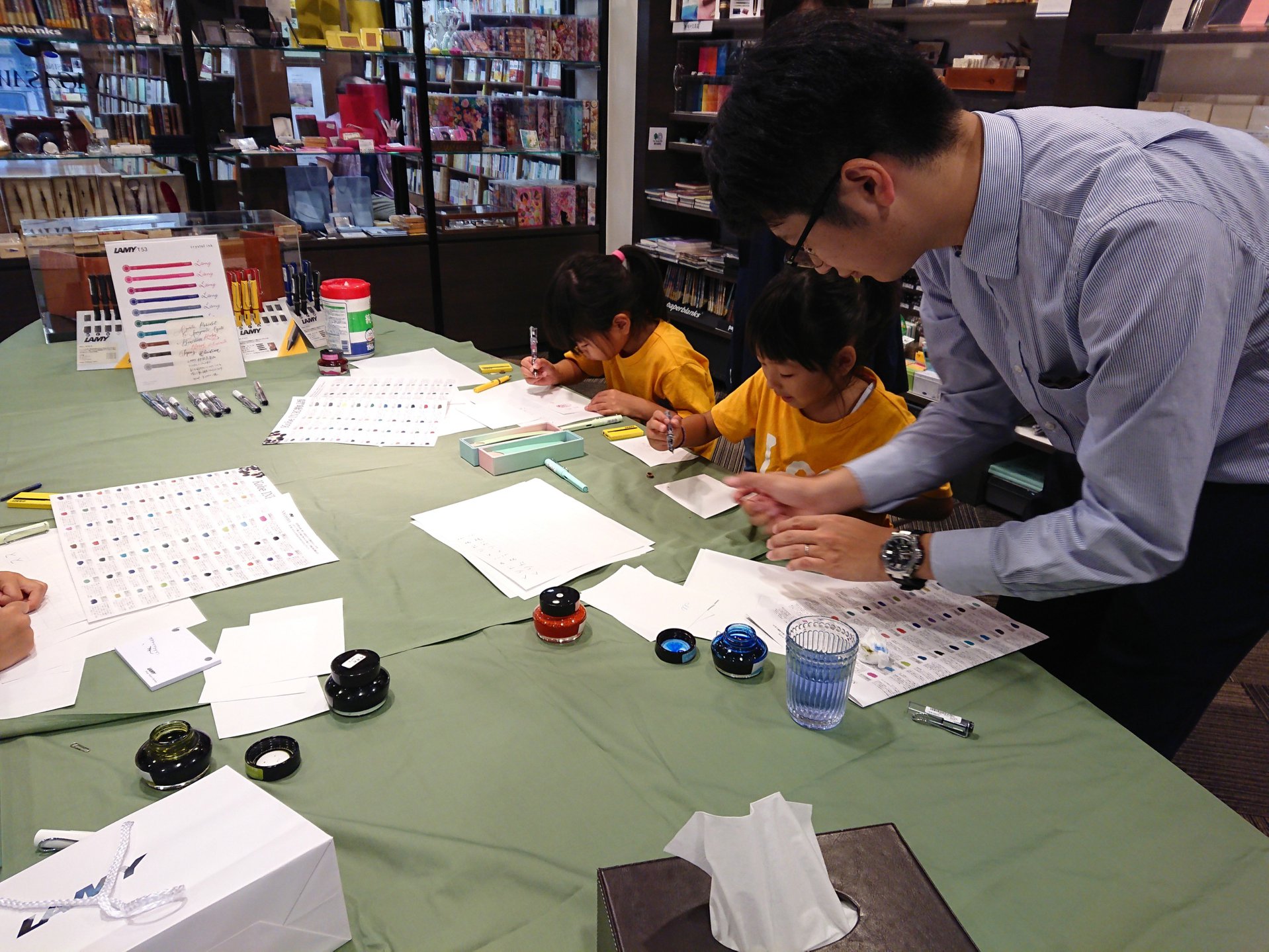 子供たちのための万年筆教室」開催