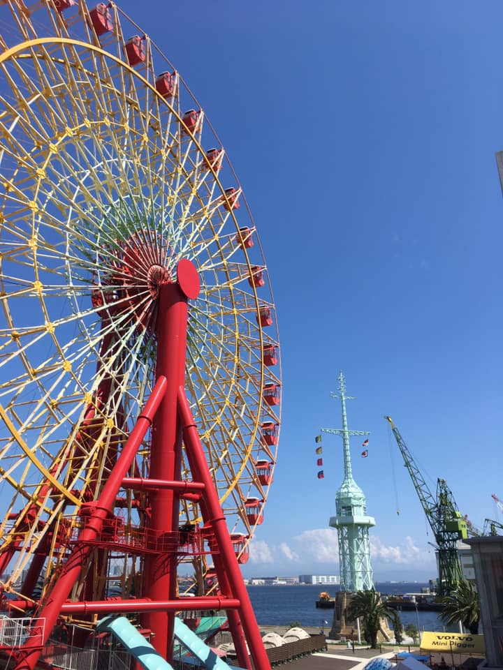 梅雨明けの神戸ハーバーランド