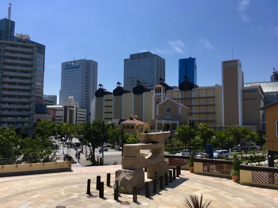 梅雨明けの神戸ハーバーランド