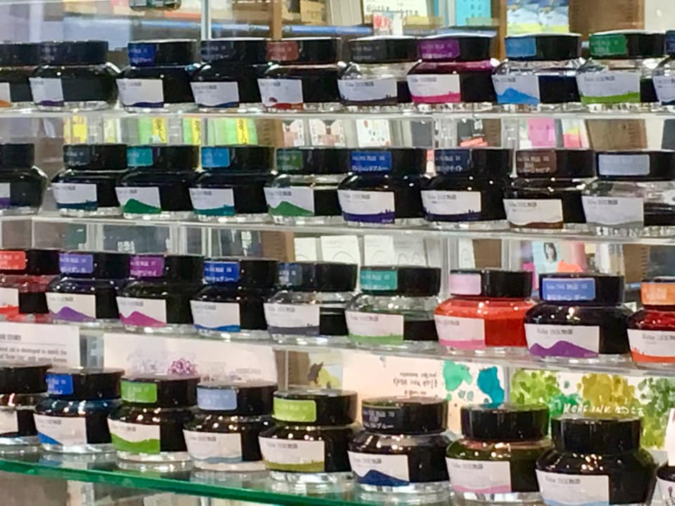 夏の梅田茶屋町インクコーナー