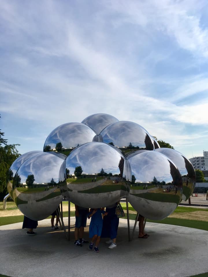 金沢21世紀美術館にて